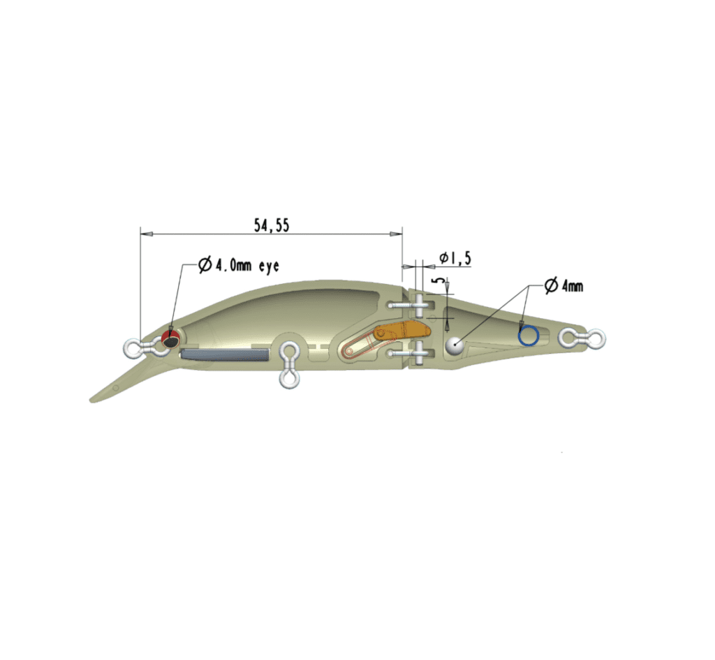 Trefle Creation Rafale Jt 93s Trefle Ayu - Leurres durs mer (11381113